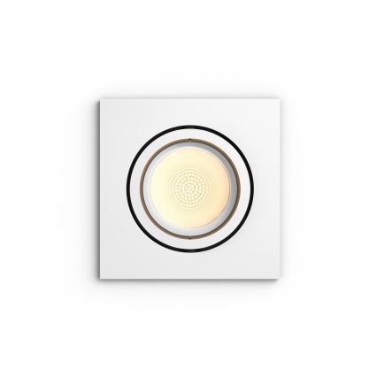 Philips 50551/31/P7 - LED RGB Einbauleuchte HUE CENTURA 1xGU10/5,7W/230/24V