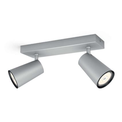 Philips - LED Spotlight 2xGU10/5,5W/230V