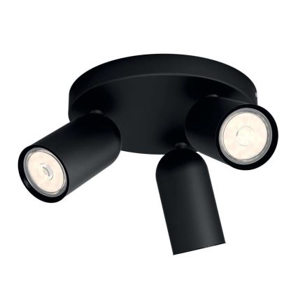 Philips 50583/30/PN - Spotlight MYLIVING PONGEE 3xGU10/5,5W/230V