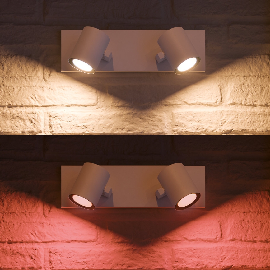 Philips 50622/31/P7 - LED Spotleuchte HUE ARGENA 2xGU10/5,7W/230V