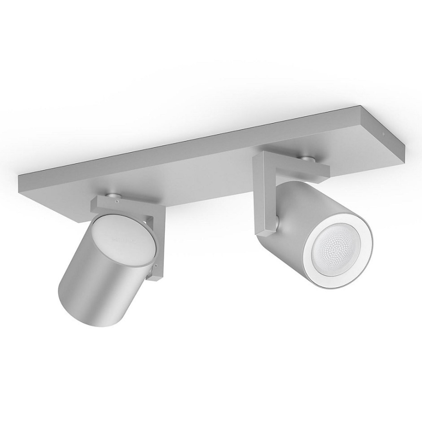 Philips 50622/48/P7 - LED Spotleuchte HUE ARGENA 2xGU10/5,7W/230V