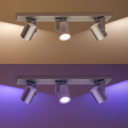 Philips 50623/48/P7 - LED Spotleuchte HUE ARGENA 3xGU10/5,7W/230V