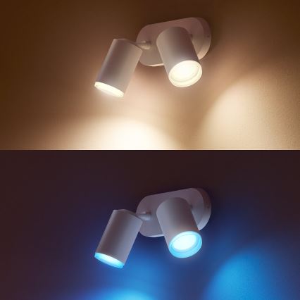 Philips 50632/31/P7 - LED Spotleuchte HUE FUGATO 2xGU10/5,7W/230V