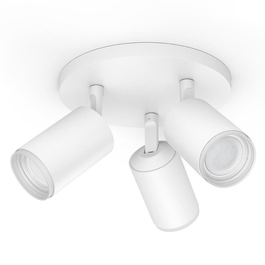 Philips 50633/31/P7 - LED Spotleuchte HUE FUGATO 3xGU10/5,7W/230V