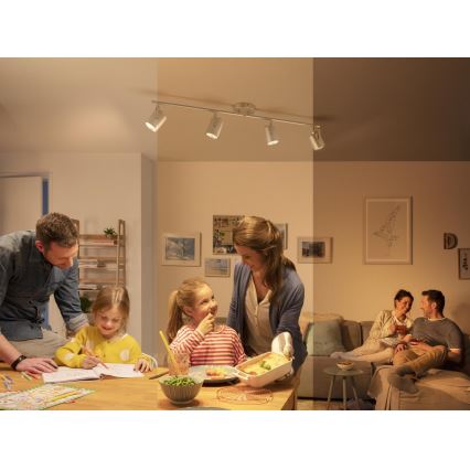 Philips 50664/14/P0 - LED Einbauleuchte BYRE 4xLED/4,3W/230V 2200/2500/2700K