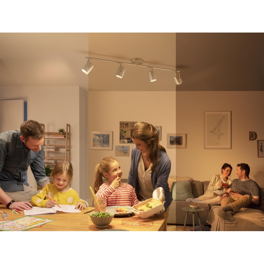 Philips 50664/14/P0 - LED Einbauleuchte BYRE 4xLED/4,3W/230V 2200/2500/2700K