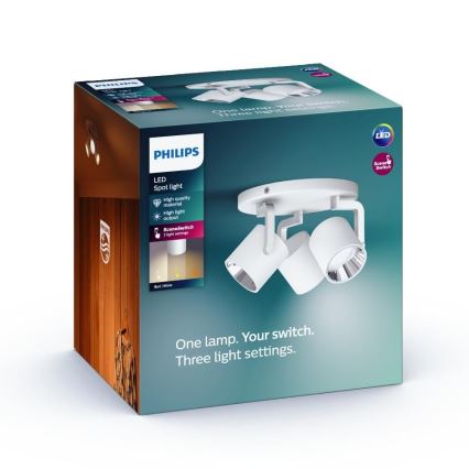 Philips - Dimmbarer LED-Strahler 3xLED/4,5W/230V