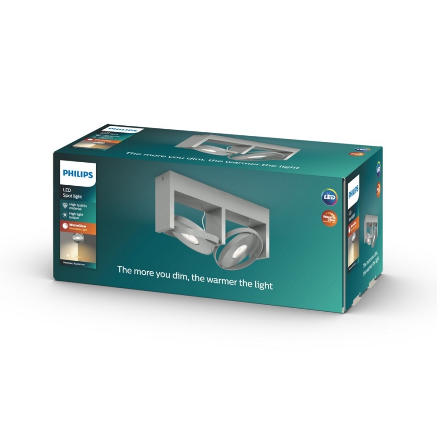 Philips 53152/48/P0 - LED-Spot PARTICON 2xLED/4,5W/230V