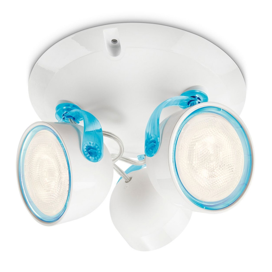 Philips 53233/35/16 - LED Spotlight MYLIVING DYNA 3xLED/3W/230V
