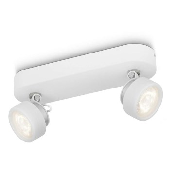 Philips 53272/31/16 - LED-Strahler RIMUS 2xLED/3W/230V