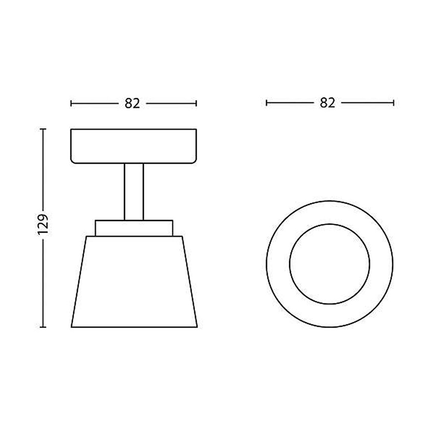 Philips 53340/17/16 - LED Spotlight DENDER 1xLED/4W/230V