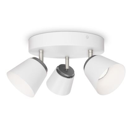 Philips 53343/31/16 - LED Spotlight DENDER 3xLED/4W/230V