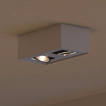 Philips 56232/48/PN - LED Spotlight TEMPO 2xGU10/6,5W/230V