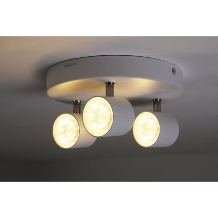 Philips - LED Dimmbare Spotleuchte 3xLED/4W/230V