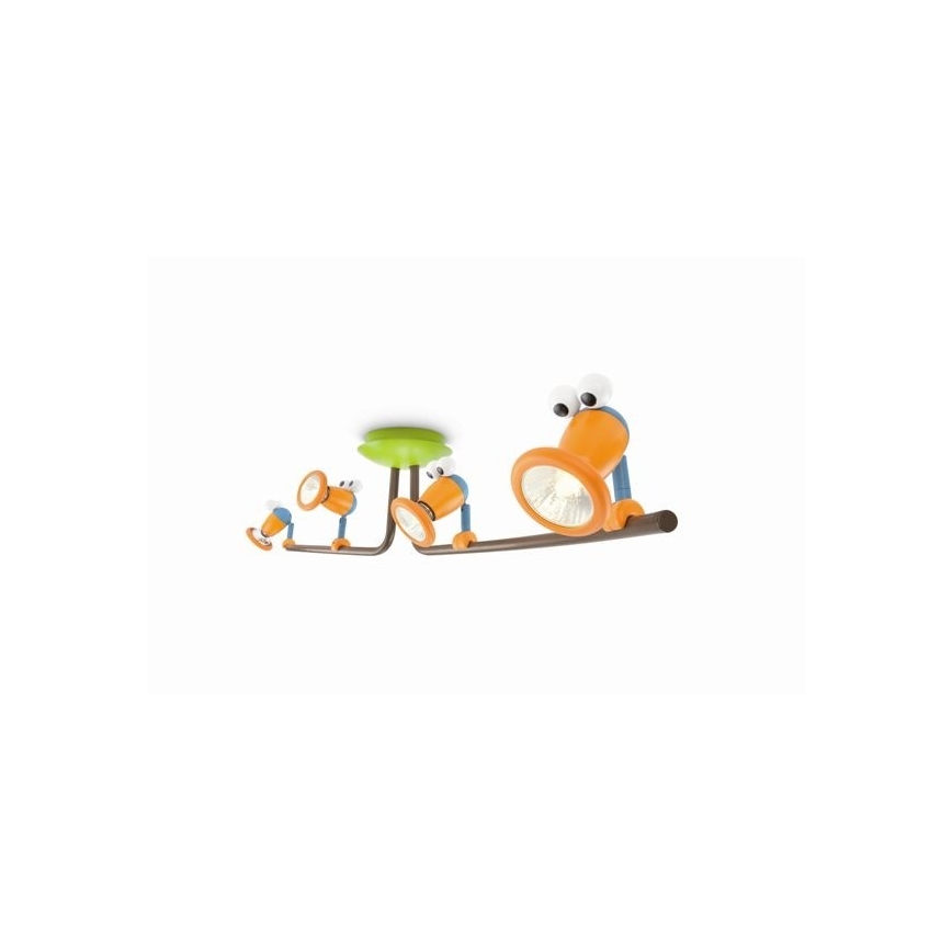 Philips 56314/55/PO – LED Kinderspotleuchte 4xGU10/3,5W/230V