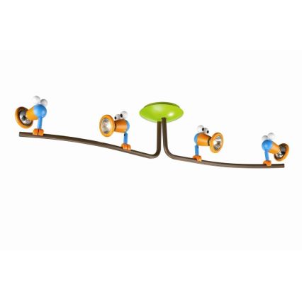 Philips 56314/55/PO – LED Kinderspotleuchte 4xGU10/3,5W/230V