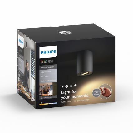 Philips 56330/30/P7 - LED Spotlight PILLAR HUE 1xGU10/5,5W/230V