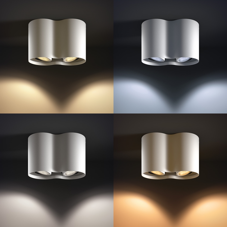 Philips 56332/31/P7 - LED Spotlight PILLAR HUE 2xGU10/5,5W/230V