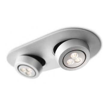Philips 57970/48/16 - LED-Deckenstrahler SMARTSPOT 2xLED/7,5W/230V