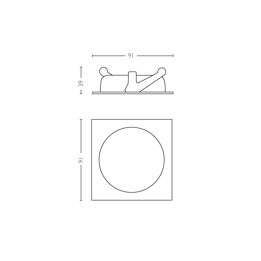 Philips 59006/11/P0 - LED Einbauleuchte MYBATHROOM DREAMINESS 1xLED/4,5W/230V