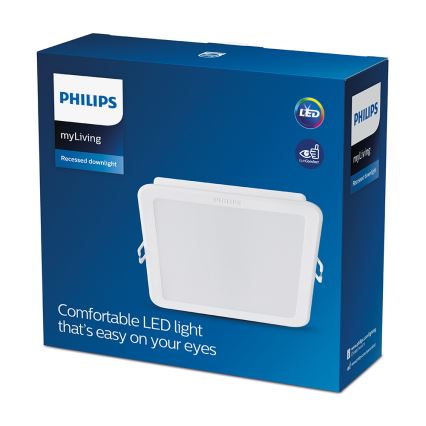 Philips - LED-Einbauleuchte, 12,5 W, 230 V, 3000 K