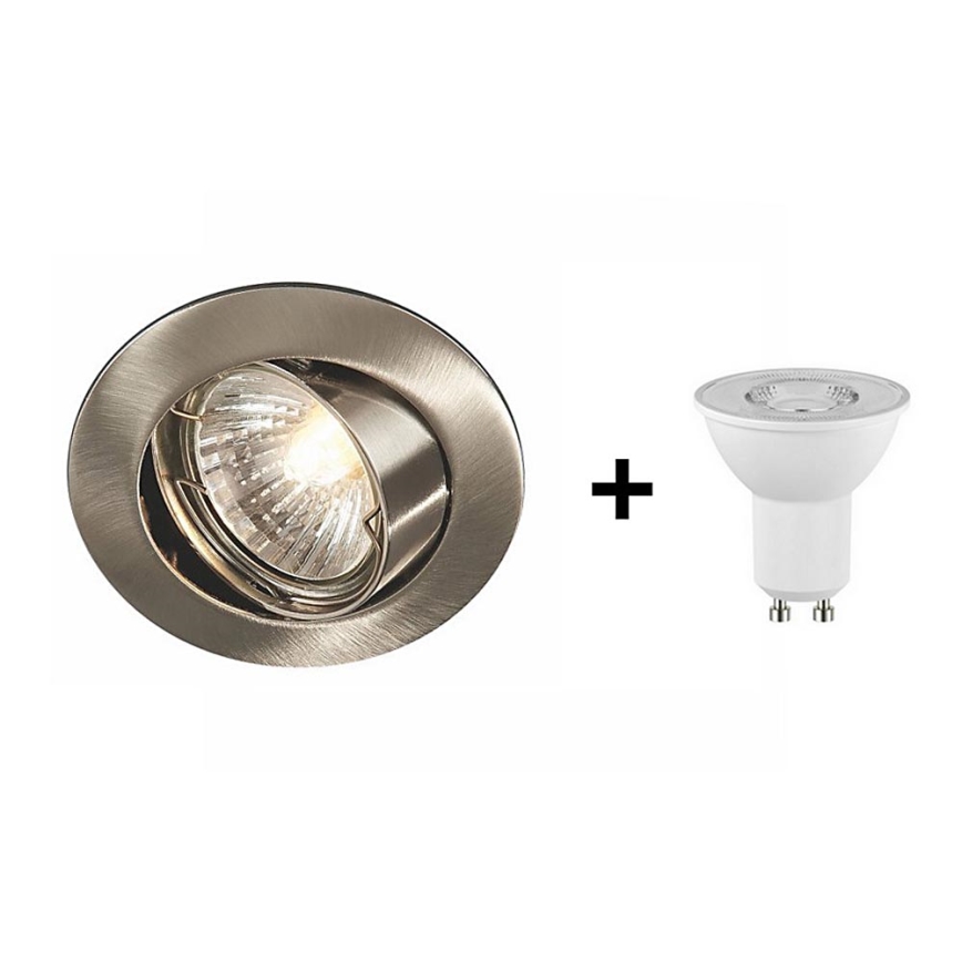 Philips 59770/17/17 - LED Badezimmer Einbauleuchte BOMBAY 1xGU10/6W