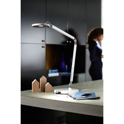 Philips Massive 66729/31/16 - LED Stolní lampa CONNEX 1xLED/7,5W bílá