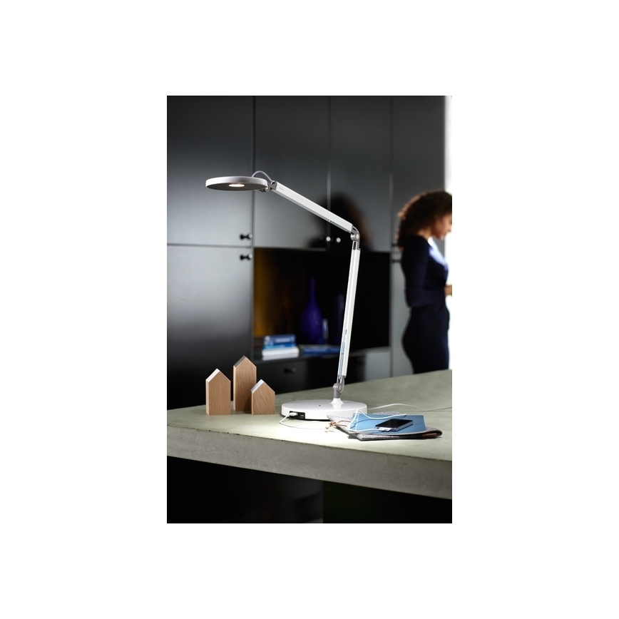 Philips Massive 66729/31/16 - LED Stolní lampa CONNEX 1xLED/7,5W bílá