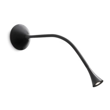 Philips 66730/30/16 - LED Wandleuchte CREATE schwarz 1xHighPower LED/2,5W/230V