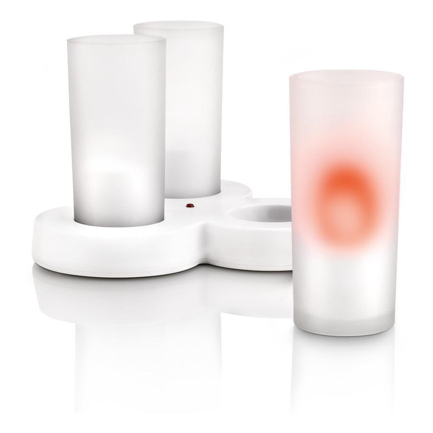 Philips 69108/32/PH - 3xSET LED Kerze CANDLELIGHTS 3xLED/6W