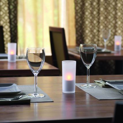 Philips Massive 69108/60/PH - Tischlampe CANDLELIGHT 3xLED/8W set 3 ks