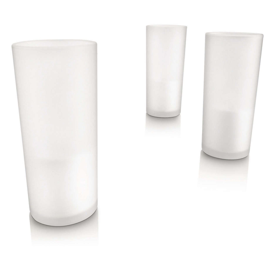 Philips Massive 69108/60/PH - Tischlampe CANDLELIGHT 3xLED/8W set 3 ks