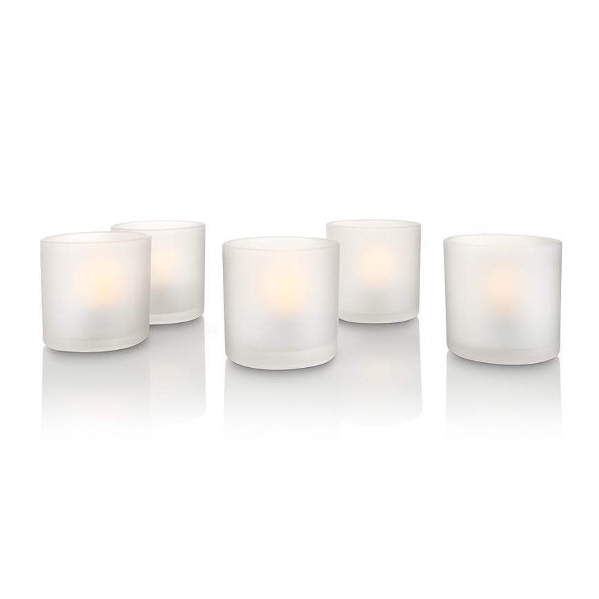 Philips 69188/60/PH - 5xSET LED Kerze CANDLELIGHTS 5xLED/0,5W