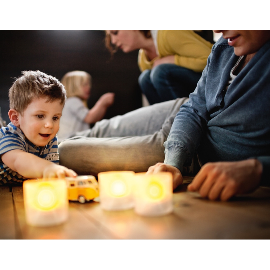 Philips 69188/60/PH - 5xSET LED Kerze CANDLELIGHTS 5xLED/0,5W