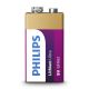 Philips 6FR61LB1A/10 - Lithium Batterie 6LR61 LITHIUM ULTRA 9V