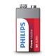 Philips 6LR61P1B/10 - Alkalibatterie 6LR61 POWER ALKALINE 9V 600mAh