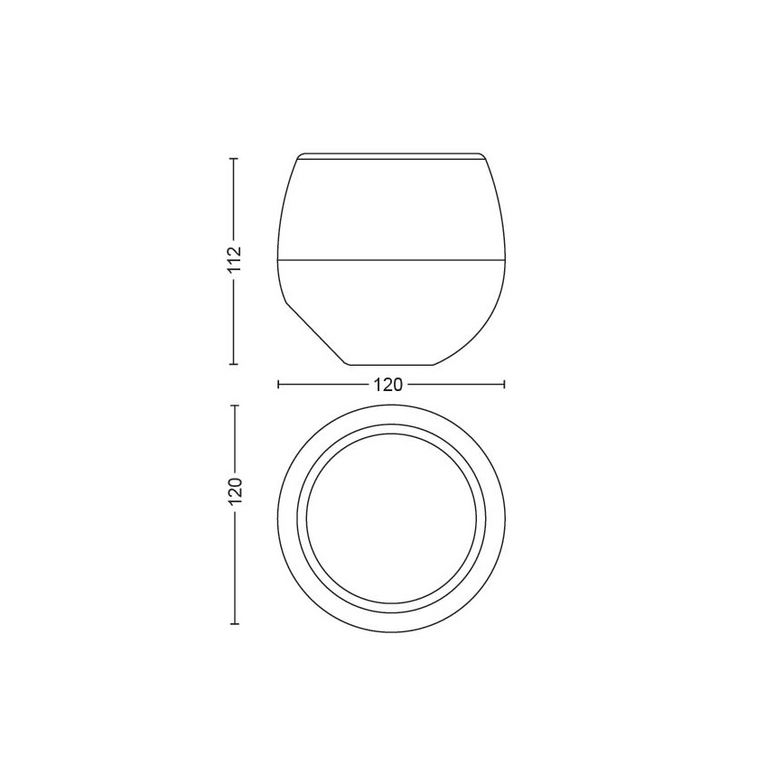 Philips 70105/31/P6 - LED Tischleuchte MYLIVING BERRY 1xLED/3W/5V