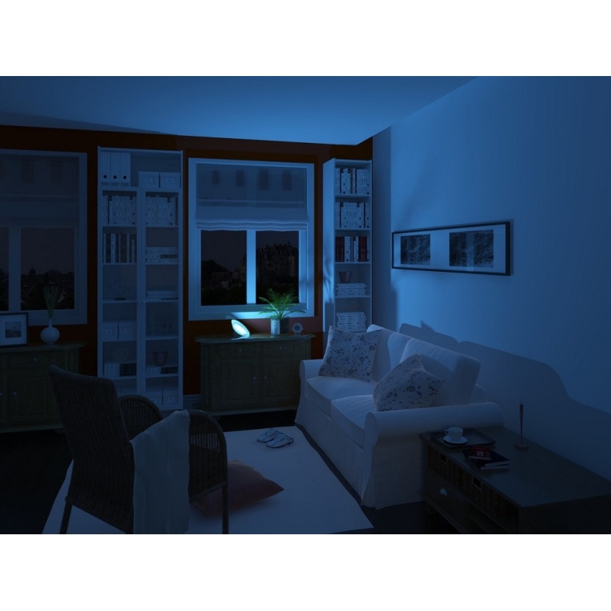 Philips 70998/30/PH - Tischlampe LIVINGCOLORS AURA 1xLED/8W/230V