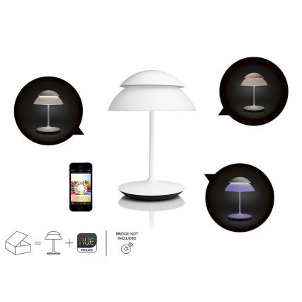 Philips 71202/31/PH - Tischlampe HUE BEYOND 2xLED/4,5W/230V/RGB
