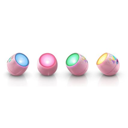 Philips 71704/28/16 - Dekorativní dětské LED svítidlo PRINCESS 1xRGB LED/4,7W/230V