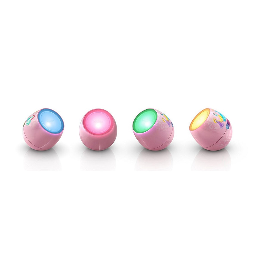 Philips 71704/28/16 - Dekorativní dětské LED svítidlo PRINCESS 1xRGB LED/4,7W/230V