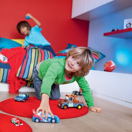 Philips 71704/32/16 - Dekoration Kinder LED Leuchte LIVINGCOLORS MICRO DISNEY CARS 1xRGB LED/4,7W/230V