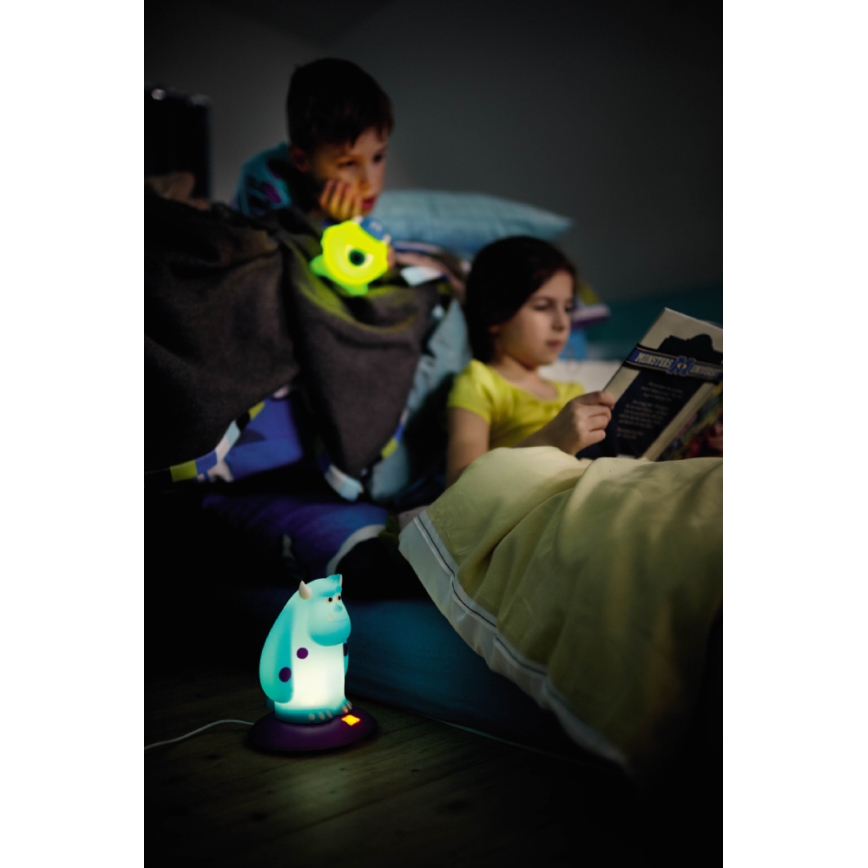Philips 71705/33/16 -  Kinderlampe DISNEY SOFTPAL MIKE LED/0,18W/230V