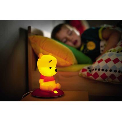 Philips 71705/34/16 - LED Kinderlampe SOFTPAL DISNEY WINNIE THE POOH 1xLED/0,18W/230V