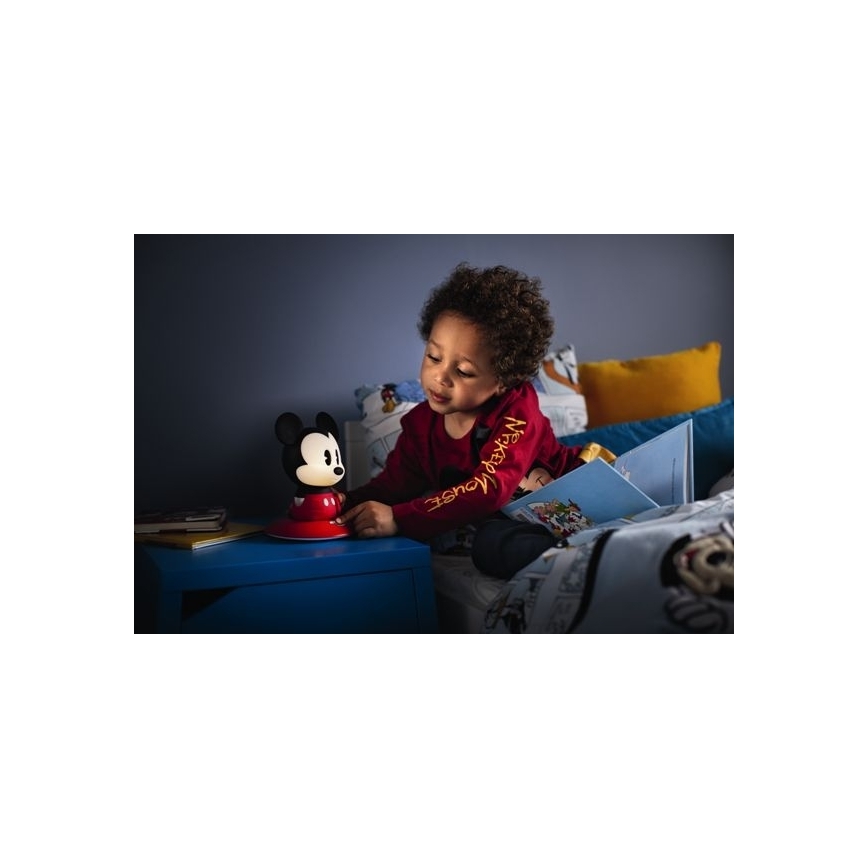 Philips 71709/30/16 -  kinderlampe DISNEY SOFTPAL MICKEY LED/1W/220-240V