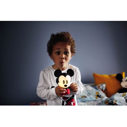Philips 71709/30/16 -  kinderlampe DISNEY SOFTPAL MICKEY LED/1W/220-240V