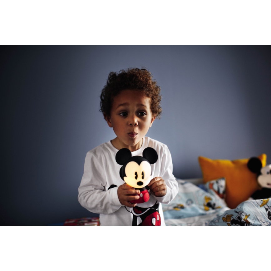 Philips 71709/30/16 -  kinderlampe DISNEY SOFTPAL MICKEY LED/1W/220-240V
