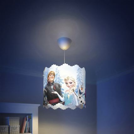 Philips 71751/01/16 - Kinderleuchte DISNEY FROZEN 1xE27/23W/230V