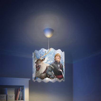 Philips 71751/01/16 - Kinderleuchte DISNEY FROZEN 1xE27/23W/230V