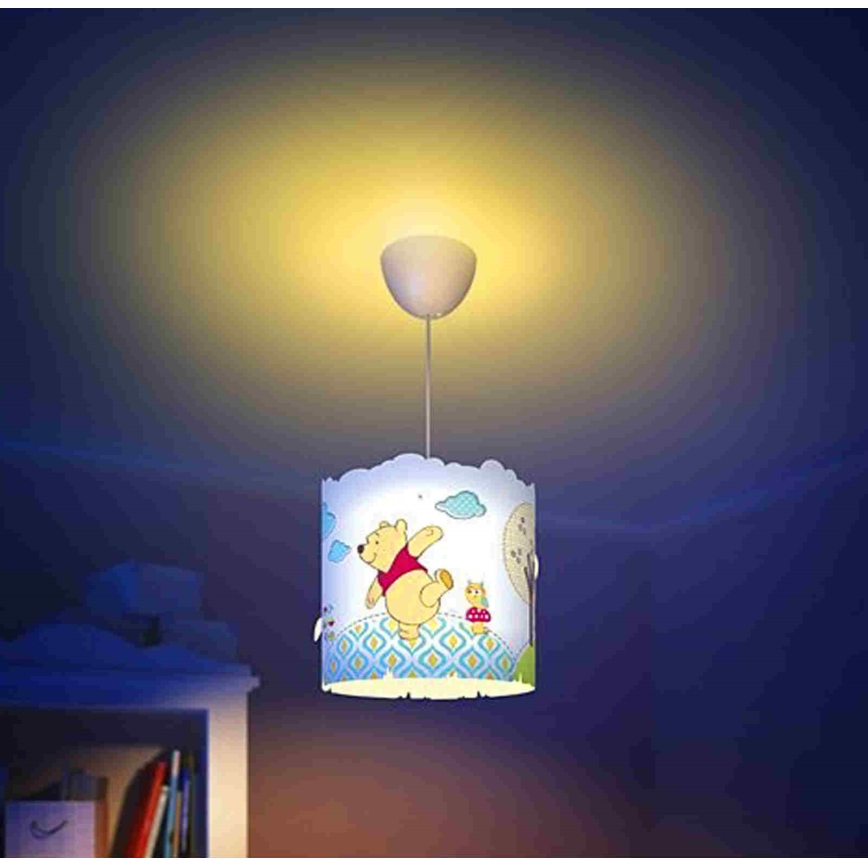 Philips 71751/34/16 - Kinder- Hängeleuchte DISNEY WINNIE THE POOH 1xE27/23W/230V